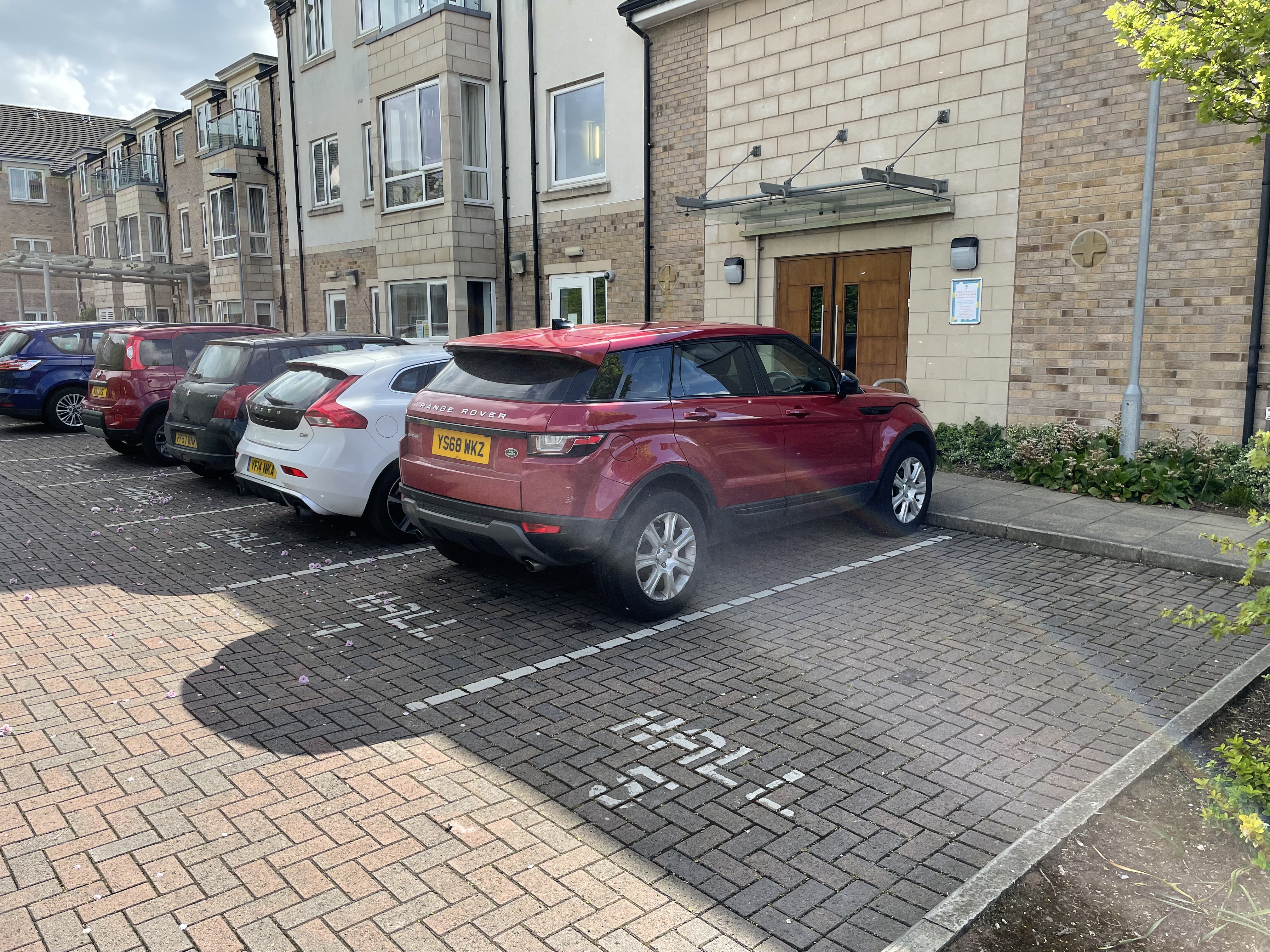 Main Entrance + Parking